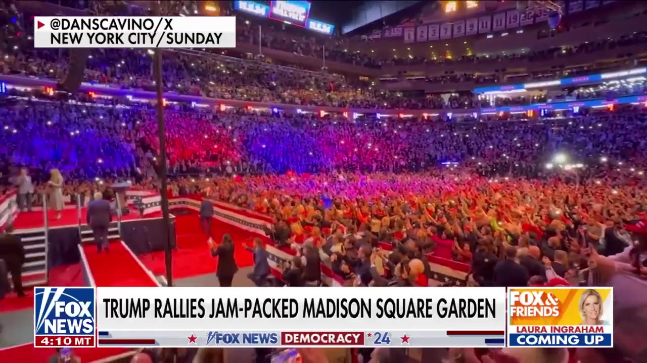 'Once-in-a-lifetime' Highlights from Trump's historic Madison Square Garden rally