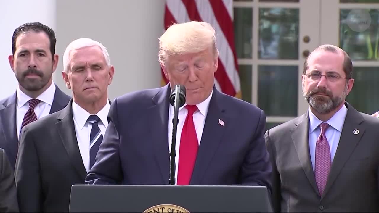 Trump Declares National Emergency on 3/15/2020