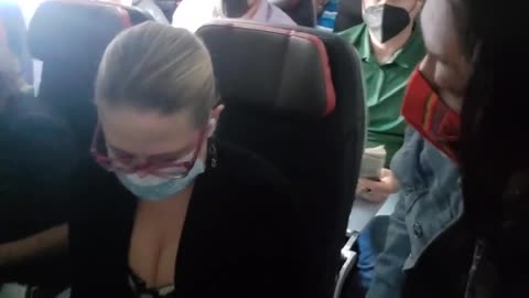 Sen Sinema Put On The Spot By Illegal Alien On Plane