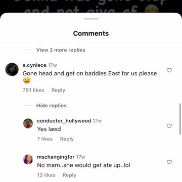 Donna responds to comments saying she would get ate up on #baddieseast