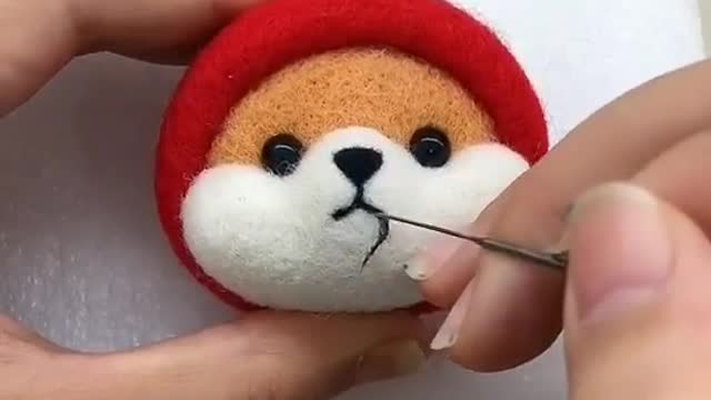 Crafting a cute doll for beginner