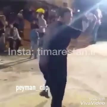 Man performs a traditional dance