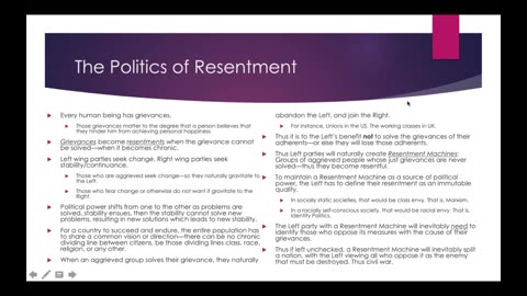 Weekly Webinar #31_ The Politics of Resentment
