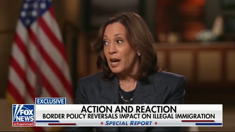 Kamala flips from claiming ‘the border is secure’ to BLAMING TRUMP for the border NOT BEING SECURE