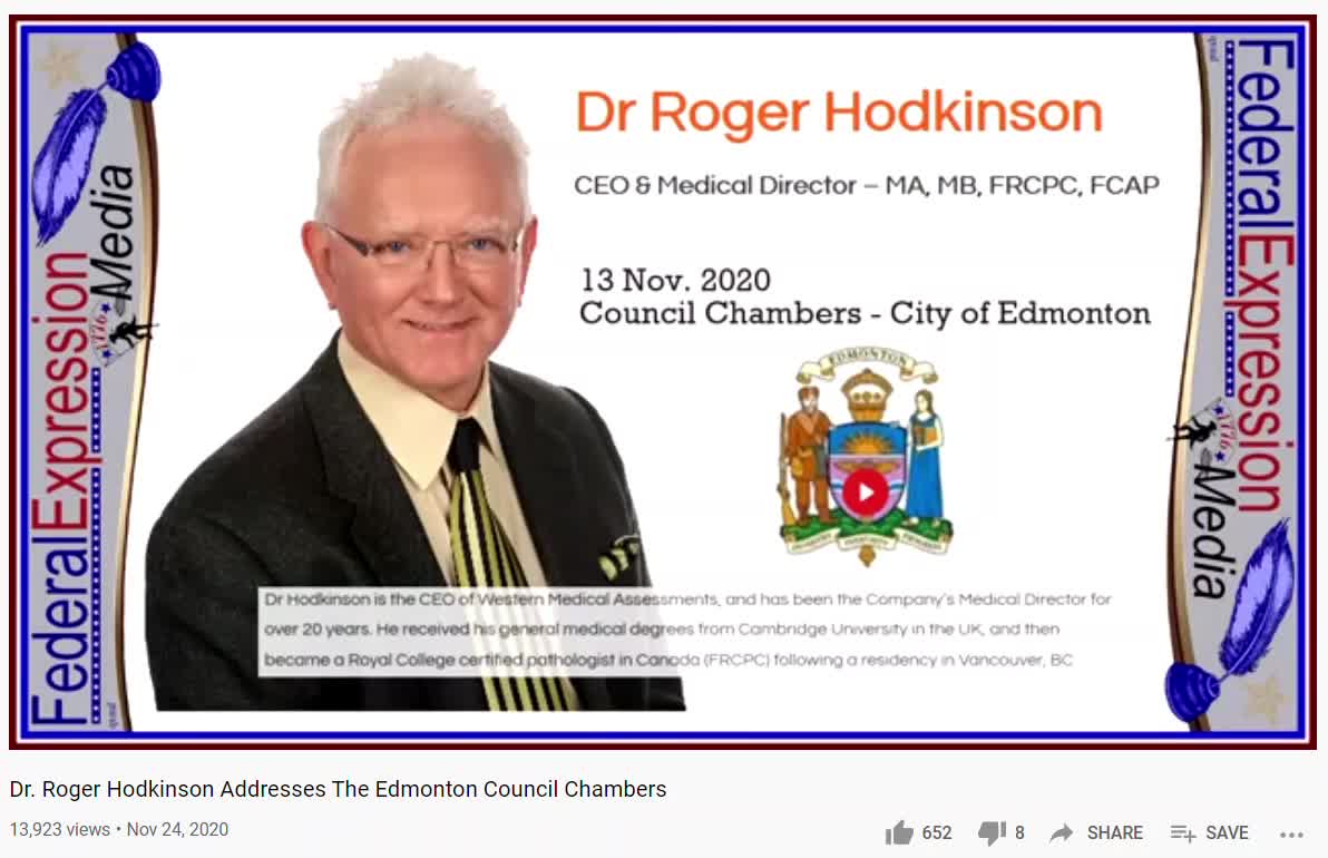 Dr. Roger Hodkinson on Dangers of mRNA on Human DNA