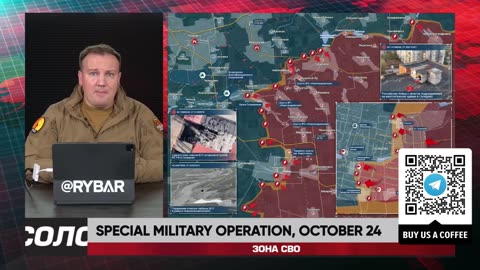 ❗️🇷🇺🇺🇦🎞 RYBAR HIGHLIGHTS OF THE RUSSIAN MILITARY OPERATION IN UKRAINE ON Oct.23, 2024