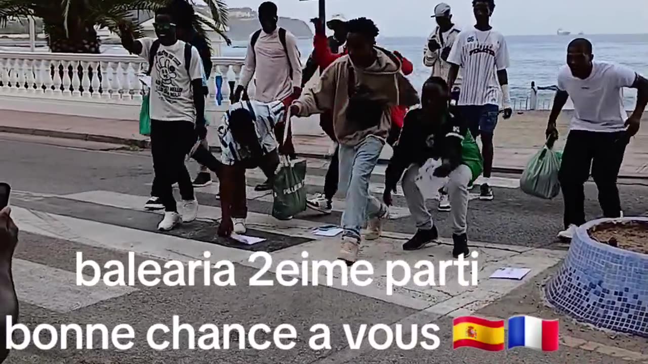 African immigrants received their documents in Spain. After the celebrations,