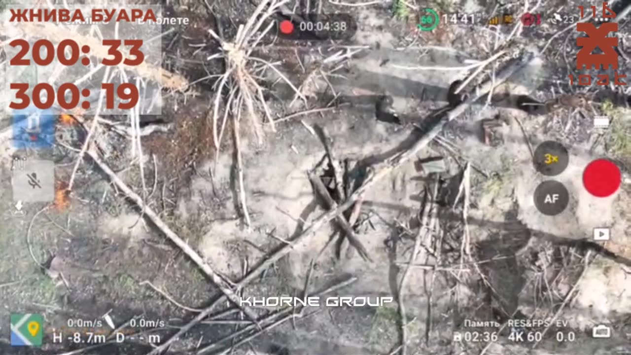 Dropping Grenades into Russian Foxholes