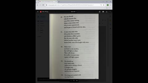 The Hávamál : A fool's interpretation of stanzas 30 - 33