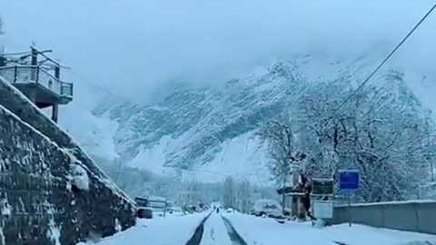 Heavy Snowfall What a Beautiful View