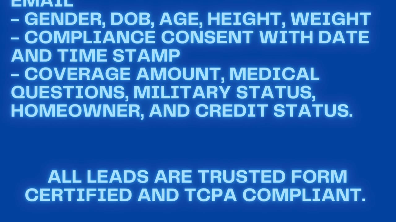 Buy Insurance Agent Leads