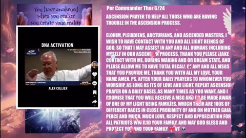 Alex Collier on Ascension and DNA ..
