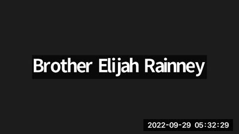 Bible study Thur.29.Sept.2022 Brother E Rainney