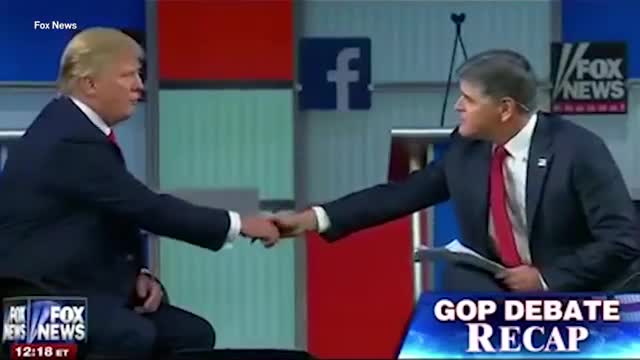 Donald Trump Secret Freemasons 'Grip' (Handshake) with Fox's Sean Hannity