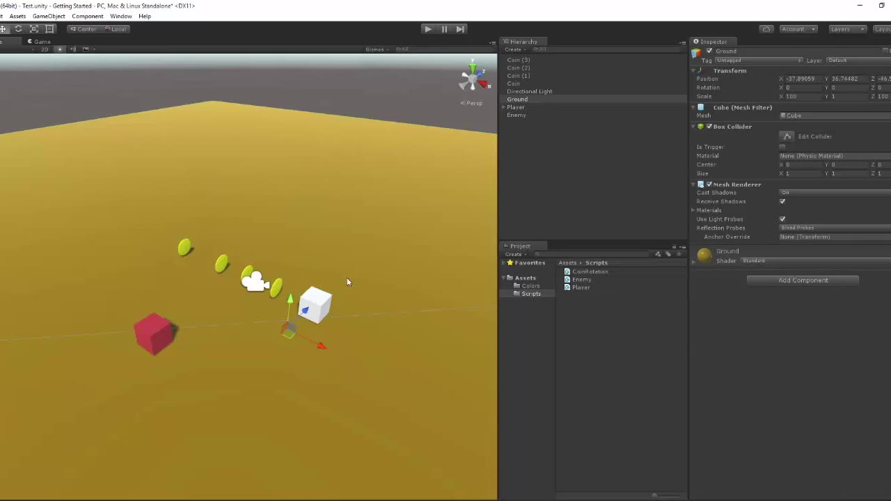 Unity project: Creating a State Machine