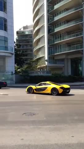 Mclaren P1 in Downtown