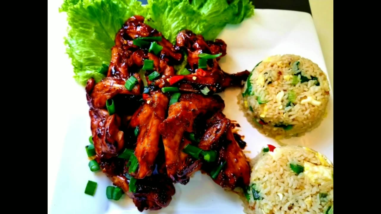 CHICKEN WINGS RECIPE| COCACOLA CHICKEN WINGS RECIPE|EGG FRIED RICE