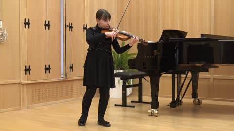 Clara Maier, cls. a III-a, Ch. Dancla, studiul Op.84, nr.20