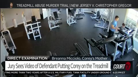 Treadmill Abuse Murder Trial: Video of Defendant & Victim at Gym