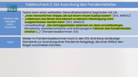 WHO Plan - Schon älter