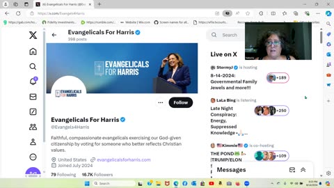 Evangelicals For Harris Is a Fraudulent Site = Committing Treason