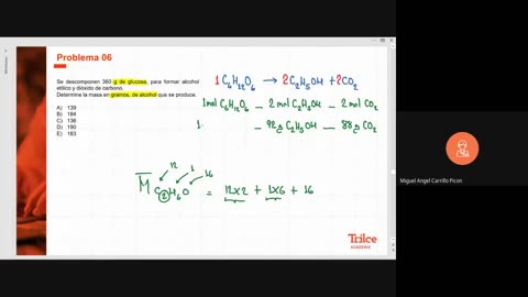 TRILCE ANUAL SM 2022 | SEMANA 16 | QUÍMICA