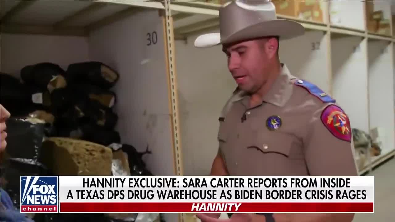 Exclusive look inside Texas DPS drug warehouse amid border crisis