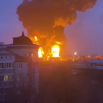 Belgorod - Oil Depot Burns