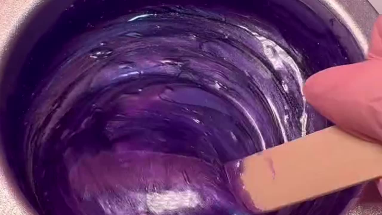 Leg Waxing Using Sexy Smooth Hypnotic Purple Seduction Hard Wax | @glamglowwaxstudio