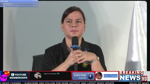 Vice President Sara Duterte holds press conference in Zamboanga City (Nov. 27, 2024)