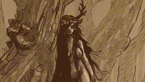 Huldra is a troll-like woman