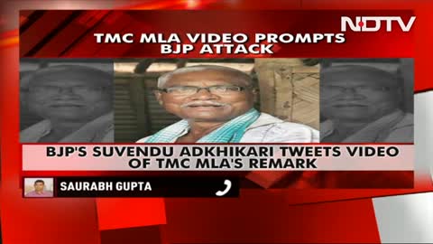Ek Bihari, Sau Bimari_ Trinamool MLA's Viral Video Prompts BJP Attack
