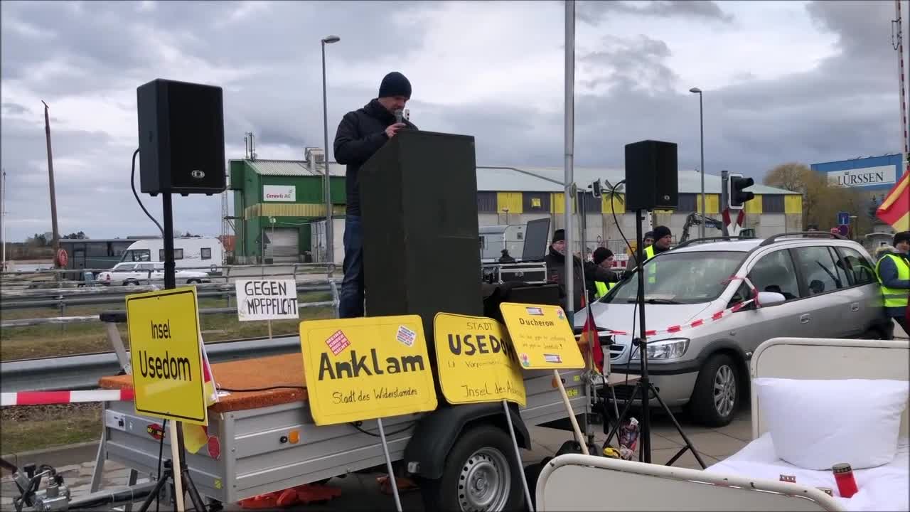 Wolgast: Rede von Sebastian 05-04-2022