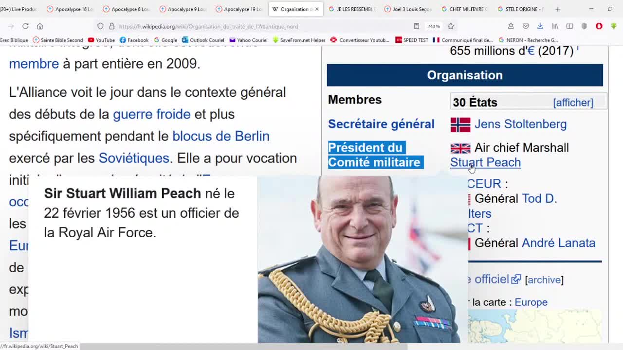 LES PROJETS DE L'OTAN AU REGARD DE LA PAROLE