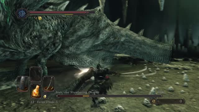 SJPlays Dark Souls 2 SoTF - Sinh, The Slumbering Dragon (NG+)