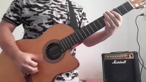 Ashes Are Burning (Renaissance Guitar Cover)