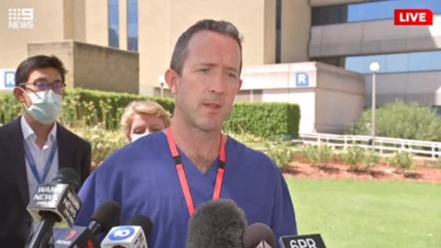 Royal Perth ICU Doctor explaining all ICU cases have been with 'Incidental Covid'.