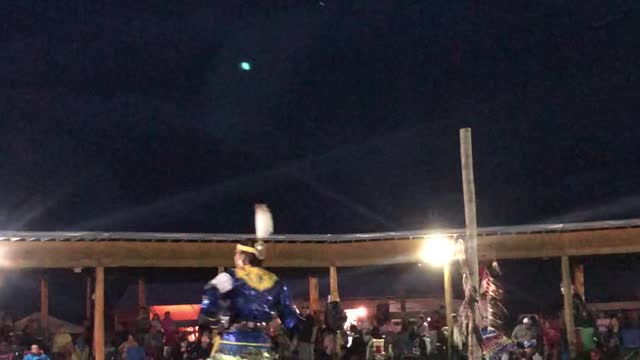 Native Dance with a Natural Light Show