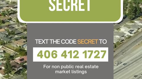 Text your way to your dream home!