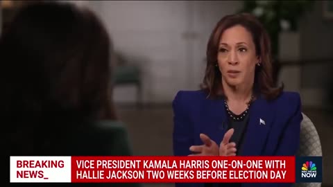 Kamala describes the definition of an election: "This is a serious matter!