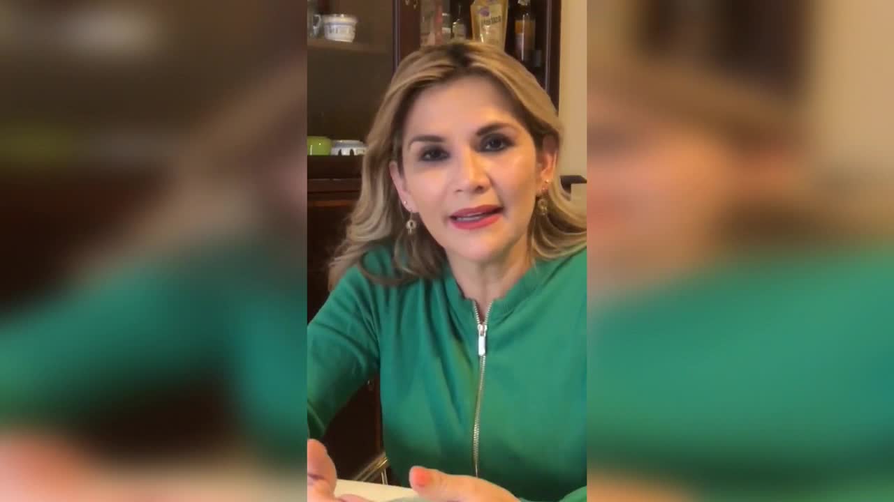 La presidenta interina de Bolivia padece la COVID-19 y guardarĂ¡ cuarentena