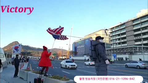 Korea ..광화문전쟁 밀리면 죽는다. 써니 와 파도 승리!!!