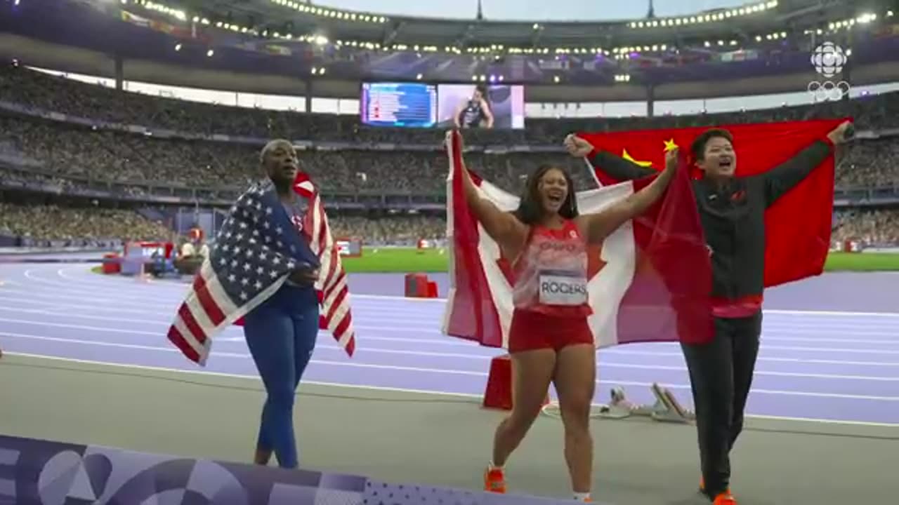 Canada's Camryn Rogers secures women's hammer throw Olympic title