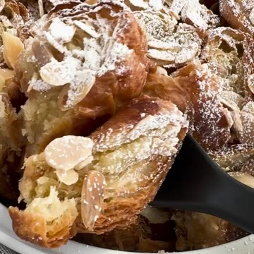Almond Croissant French Toast