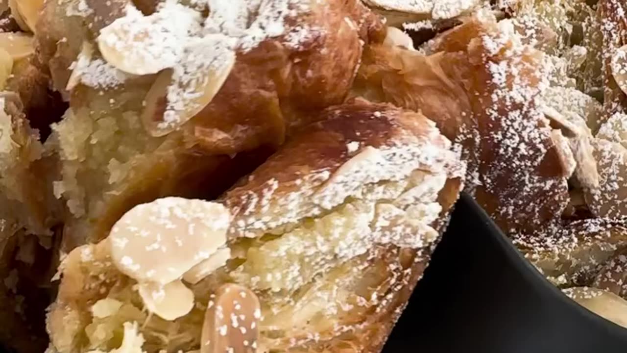 Almond Croissant French Toast