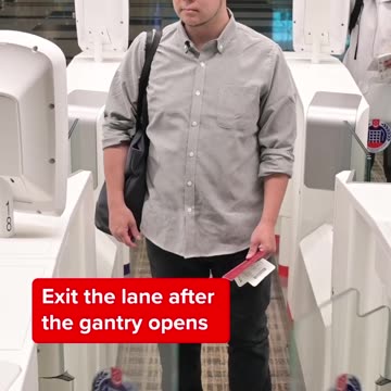 Singapore's high technology & unmanned immigration system