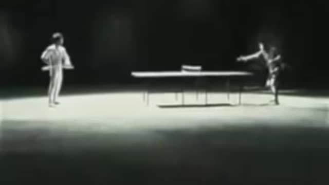 🔷 BRUCE LEE BEAT TWO PROFESSIONAL TABLE TENNIS PLAYERS WITH JUST NUNCHUCKS.