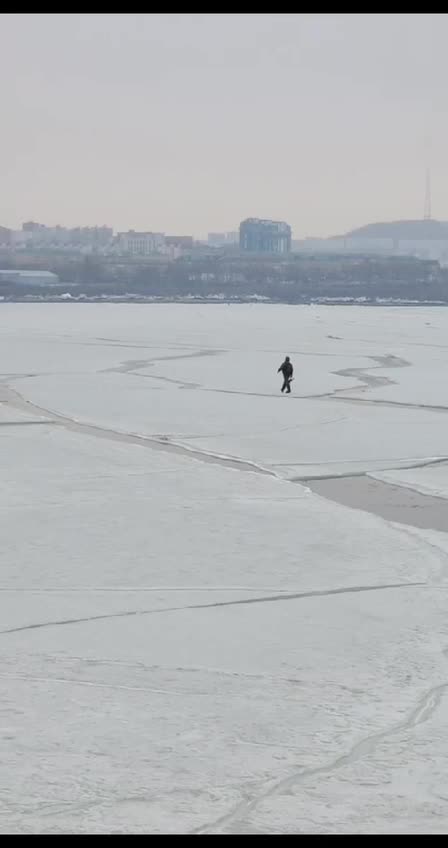 Get off the ice budd. You fall in and you’re done