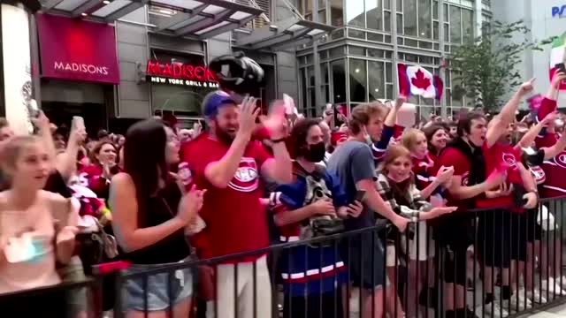 Hockey fans react as Montreal beats Tampa Bay