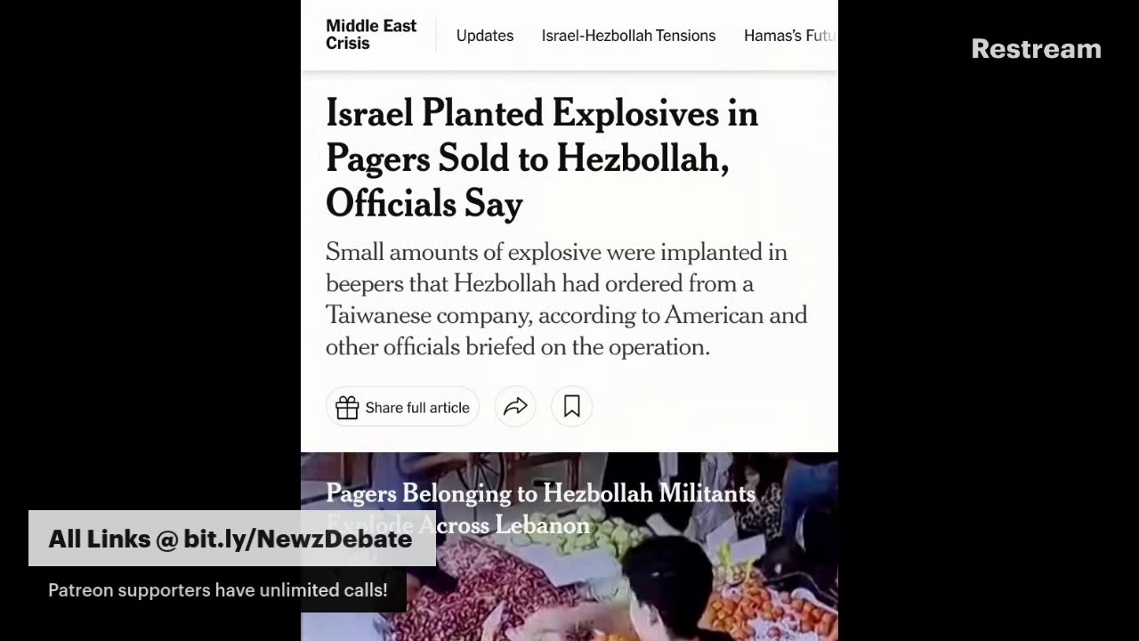 HOT TAKES: Exploding Beepers, Russian Threats in Ohio, & Hollywood Bans AI - September 17